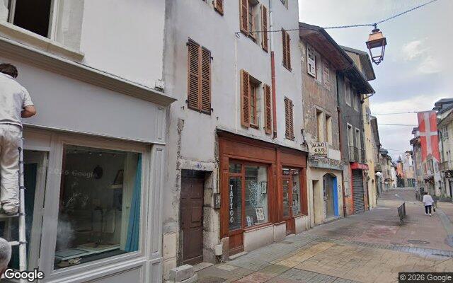 Façade : 128 faubourg Montmélian, Chambéry