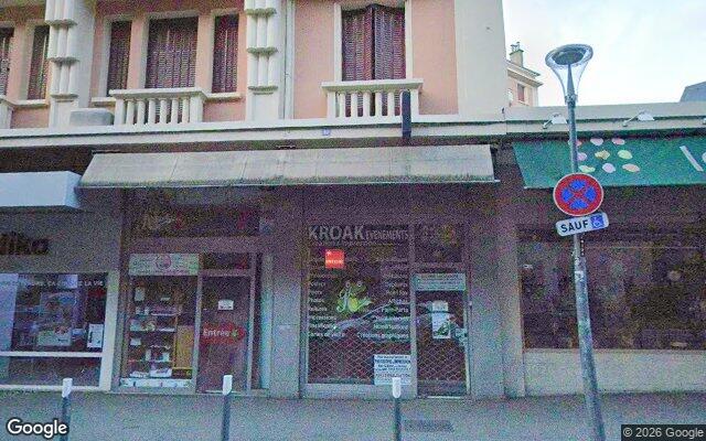 Façade : 68 rue Sommeiller, Chambéry