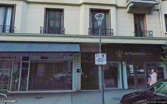 Façade : 110 rue Sommeiller, Chambéry